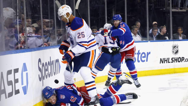 Edmonton Oilers v New York Rangers