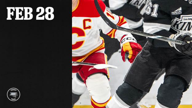 FEBRUARY 28 VS CALGARY FLAMES
