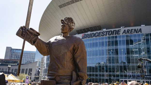 Pekka Rinne Statue Unveiling