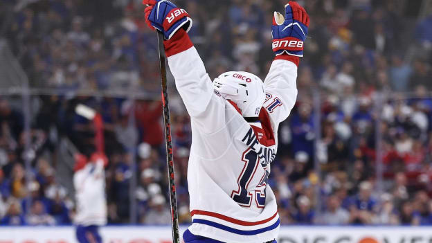 Señor Juego 7: Alex Newhook volvió a brillar con Montreal