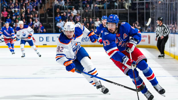 Edmonton Oilers v New York Rangers
