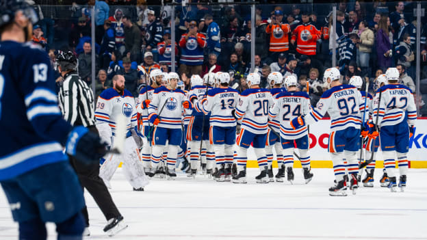 Edmonton Oilers v Winnipeg Jets