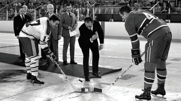 1970 First Faceoff mediawall