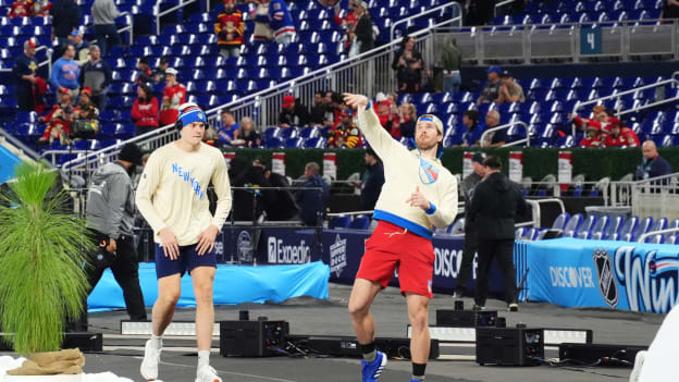 Winter Classic Warmups