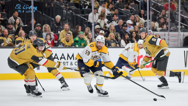 Preds Conclude Back-to-Back With Loss to Golden Knights