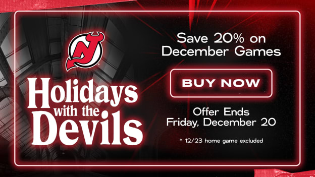 Holidays with the Devils • Save 20%