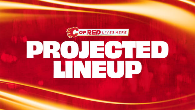 Projected Lineup - Flames vs. Senators