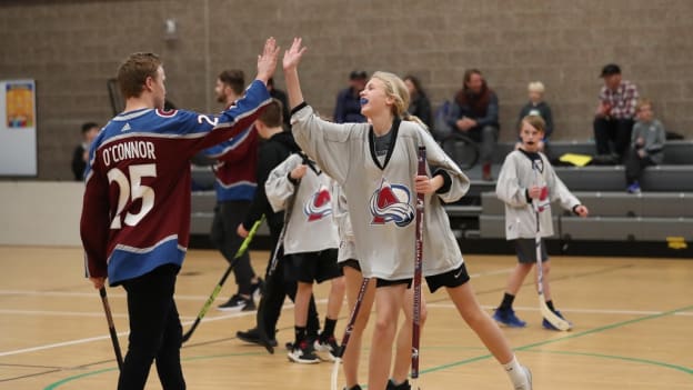 Colorado Avalanche Floor Hockey February 2020