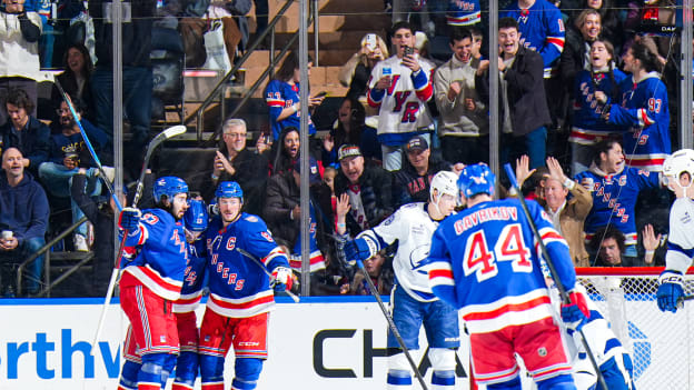 Tampa Bay Lightning v New York Rangers