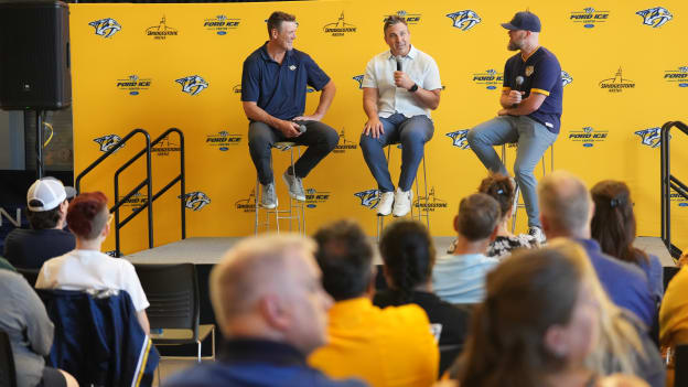 Andrew Brunette Meets Preds Fans at Summer Select-a-Seat