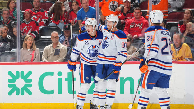 Edmonton Oilers v New Jersey Devils