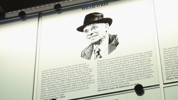 Bruins to Retire Willie O'Ree's No. 22