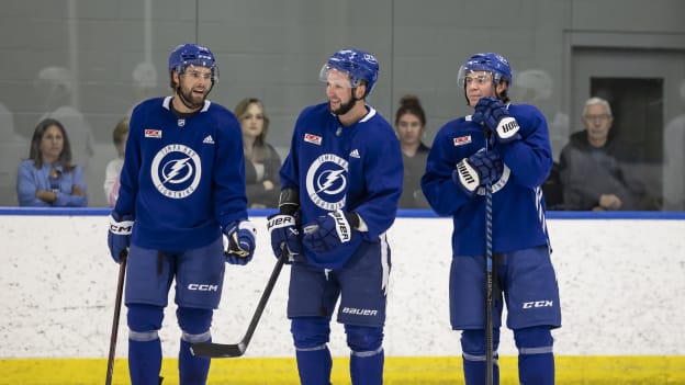 Bolts feel fresh and confident in first on-ice practice