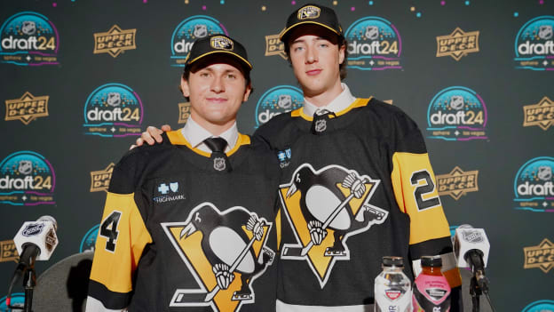 Penguins Draft Six Players on Day Two of the 2024 NHL Draft