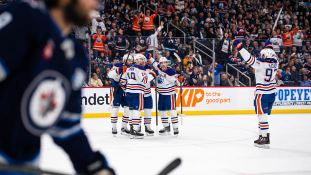 Edmonton Oilers v Winnipeg Jets