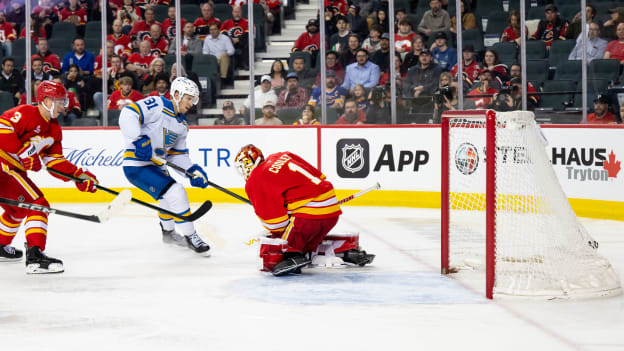 FINAL: Flames 2, Blues 1 (SO)