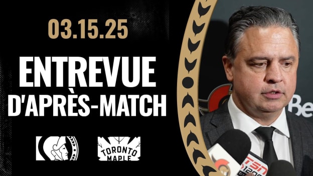 Travis Green dispo média après le match contre TOR
