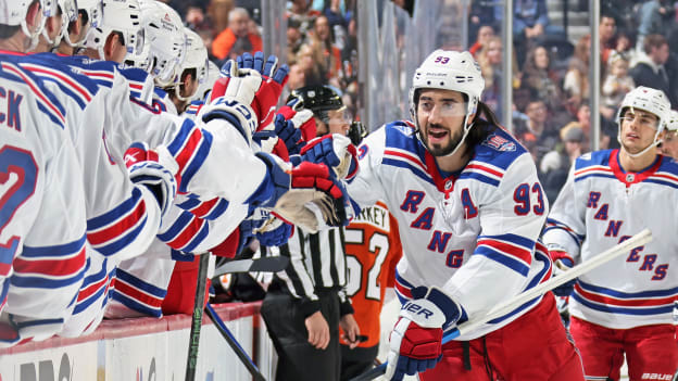 New York Rangers v Philadelphia Flyers