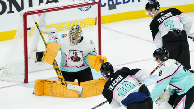 Best of Juuse Saros at the 2023 NHL All-Star Weekend