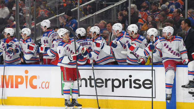 New York Rangers v Edmonton Oilers