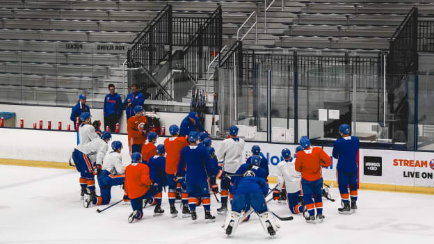PHOTOS: Islanders practice Oct. 16, 2023