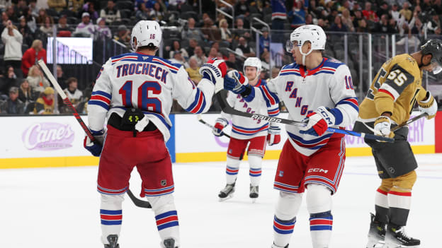 New York Rangers v Vegas Golden Knights