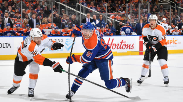 GALLERY: Oilers vs. Flyers