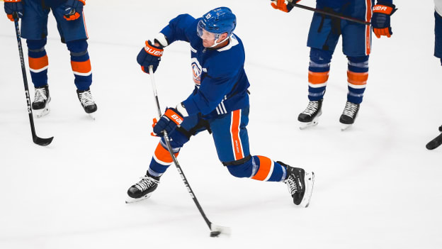 Islanders Morning Skate: vs Minnesota Nov. 7, 2023