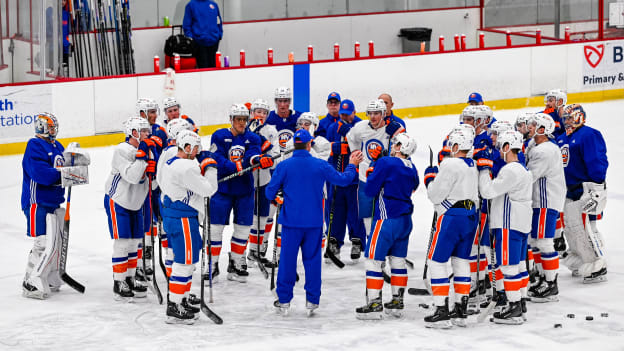 PHOTOS: Islanders Practice Jan. 24, 2024