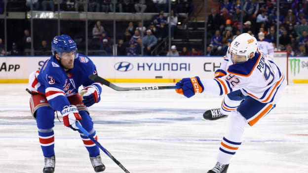 Edmonton Oilers v New York Rangers