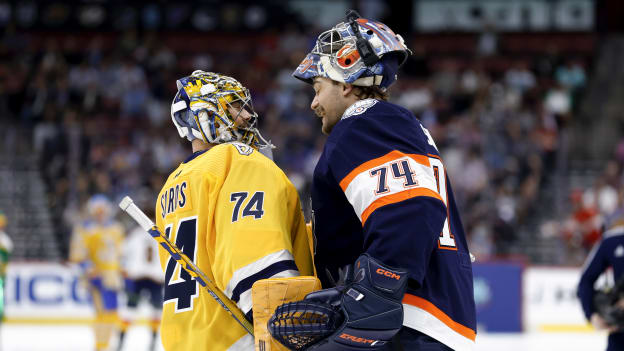 Best of Juuse Saros at the 2023 NHL All-Star Weekend