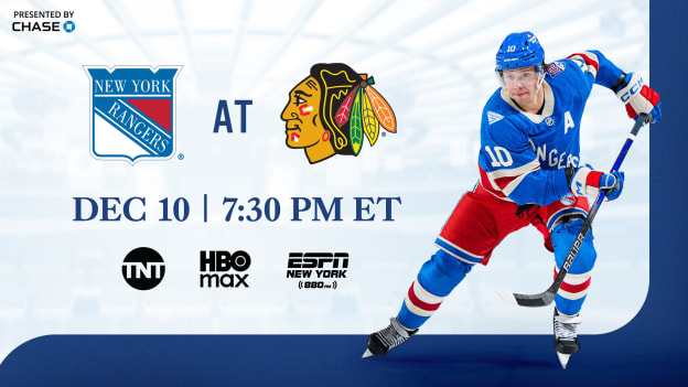 Rangers at Blackhawks: Pregame Notes