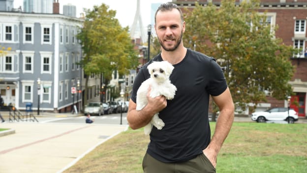 Players' Pets, pres. By PetSmart: David Krejci and Diggles