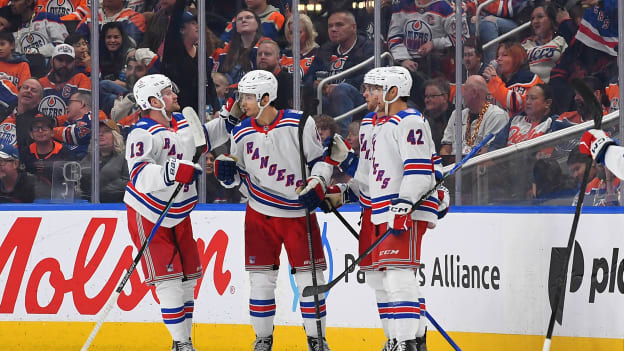 New York Rangers v Edmonton Oilers