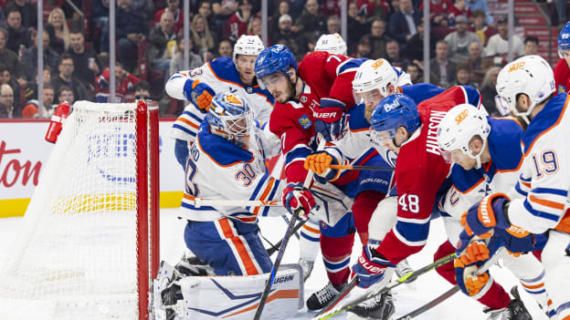 Edmonton Oilers v Montreal Canadiens