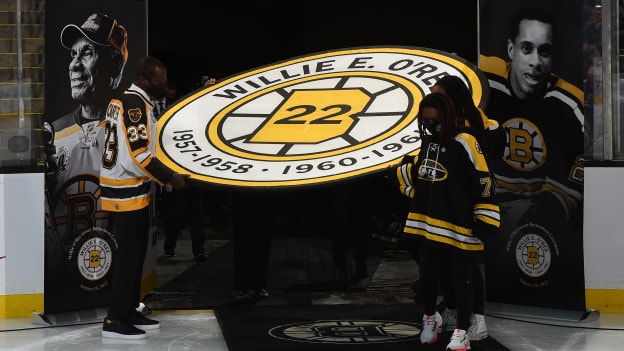Photos: Willie O'Ree Jersey Retirement Ceremony