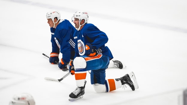 PHOTOS: Islanders Morning Skate Oct. 30, 2023