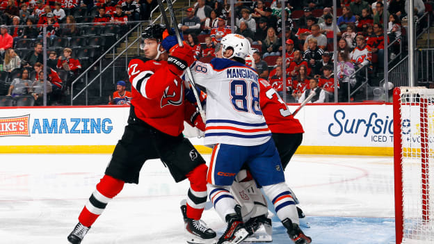 Edmonton Oilers v New Jersey Devils