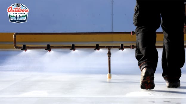 NHL Outdoors: Lake Tahoe Preparations