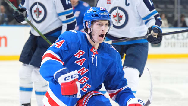 Winnipeg Jets v New York Rangers