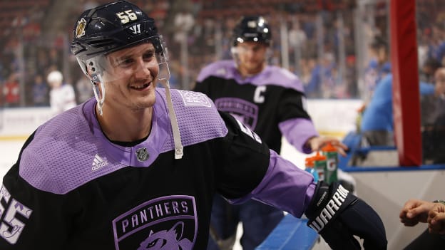 Hockey Fights Cancer Night: New York Rangers at Florida Panthers November 16, 2019