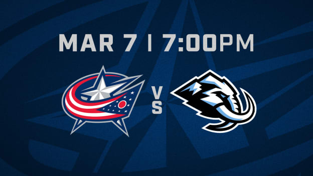 SATURDAY, MARCH 7 AT 7 PM VS. UTAH MAMMOTH