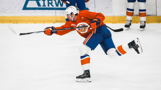 PHOTOS: Islanders Morning Skate Oct. 30, 2023