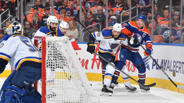 GALLERY: Oilers vs. Blues
