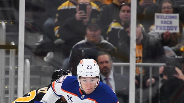 Edmonton Oilers v Boston Bruins