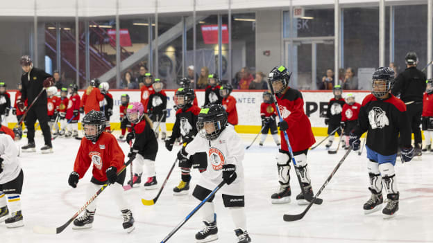 Get in the game with the Little Blackhawks Learn to Play program!