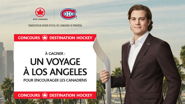 Air Canada présente le concours Destination Hockey