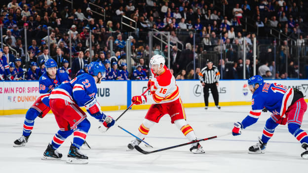 Calgary Flames v New York Rangers