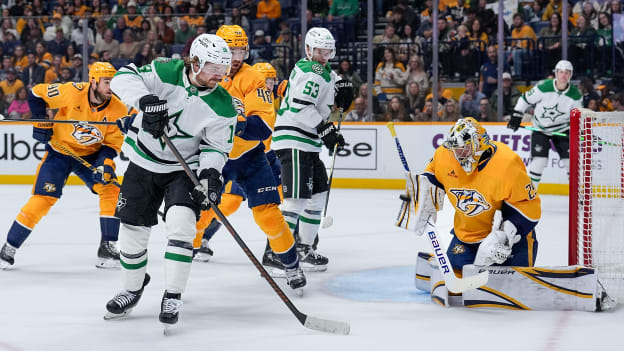 Preds Score Four in Loss to Stars