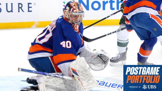 UBS Postgame Photos: Wild 4, Islanders 2